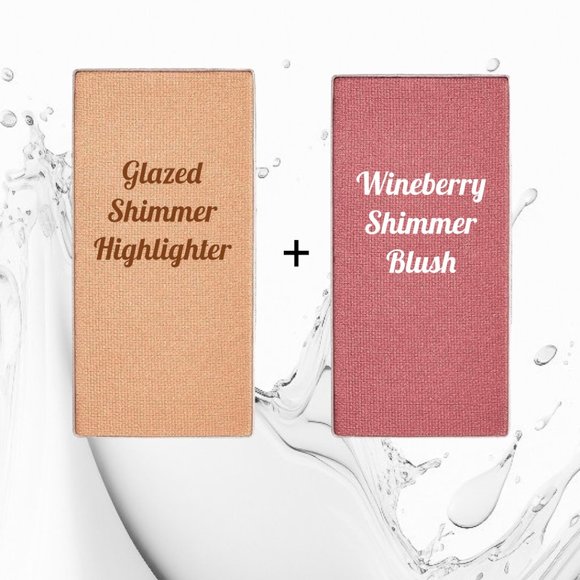 Bundle 2 Glazed Shimmer Highlighter Mary Kay Chromafusion - Picture 10 of 15